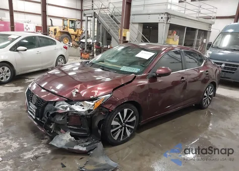 2021 Nissan Sentra Sv Xtronic Cvt z USA, uszkodzony, nr VIN 3N1AB8CV7MY269423